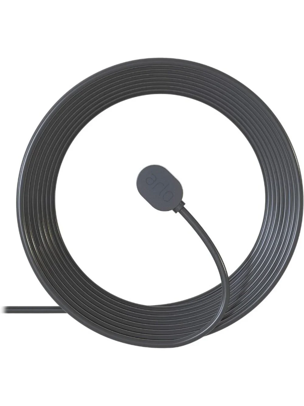Weather-Resistant 25ft Magnetic Charging Cable for Outdoor Security Cameras